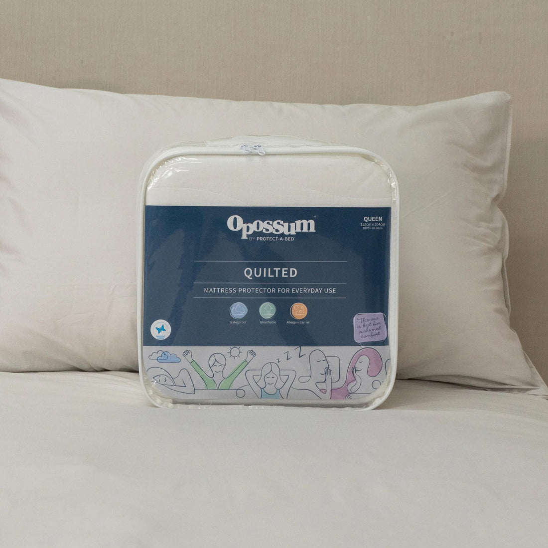 Quilted Fitted Waterproof Mattress Protector