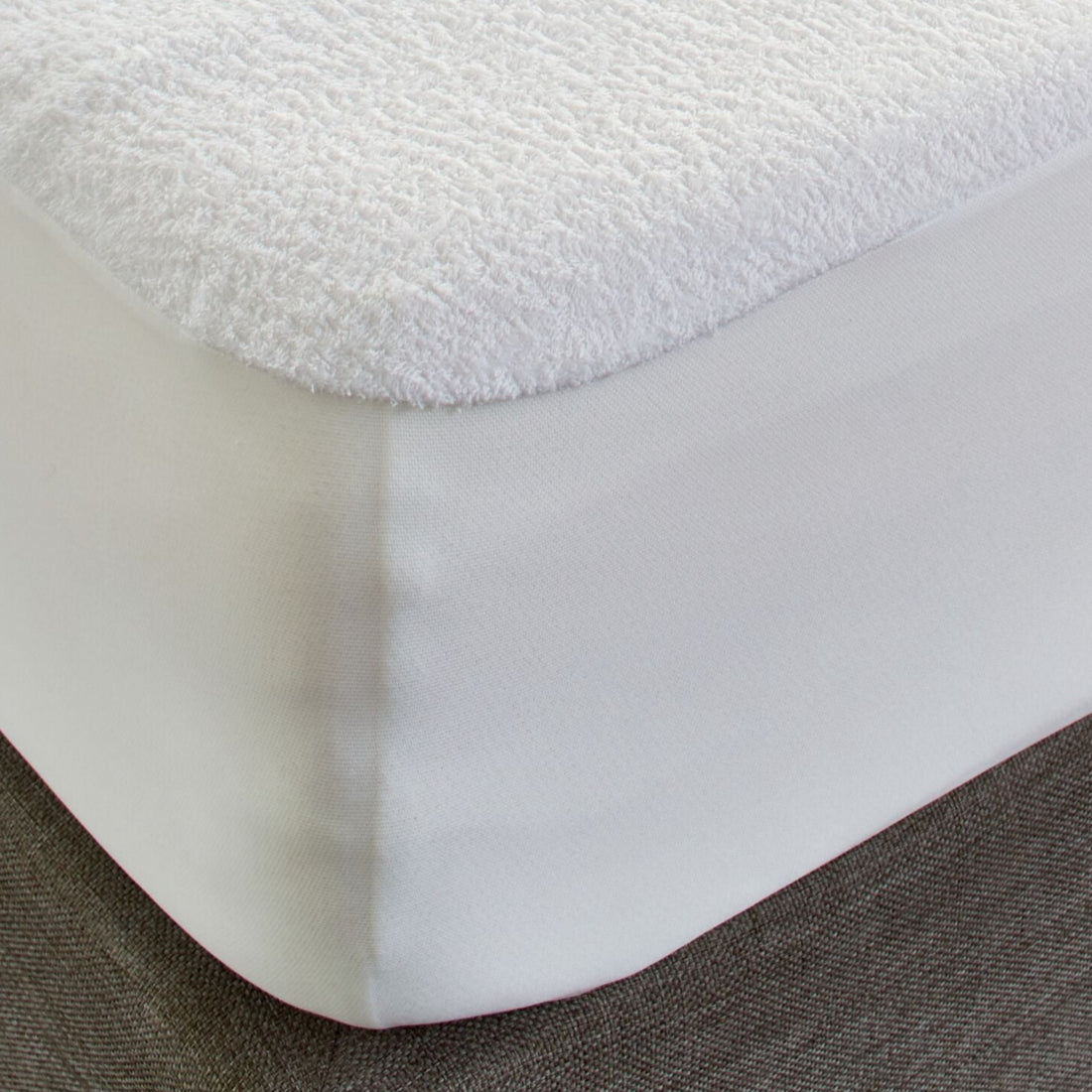 Caravan Cotton Terry Fitted Waterproof Mattress Protector