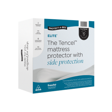 Elite® Tencel™ Jersey Fitted Waterproof Mattress Protector with Side Protection