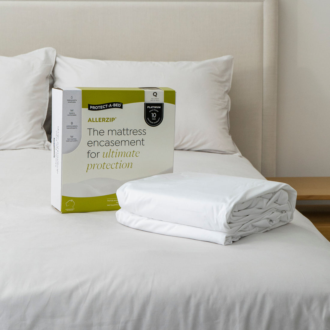 Allerzip® Fully Encased Waterproof Mattress Protector