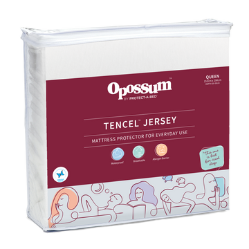 Tencel™ Jersey Fitted Waterproof Mattress Protector