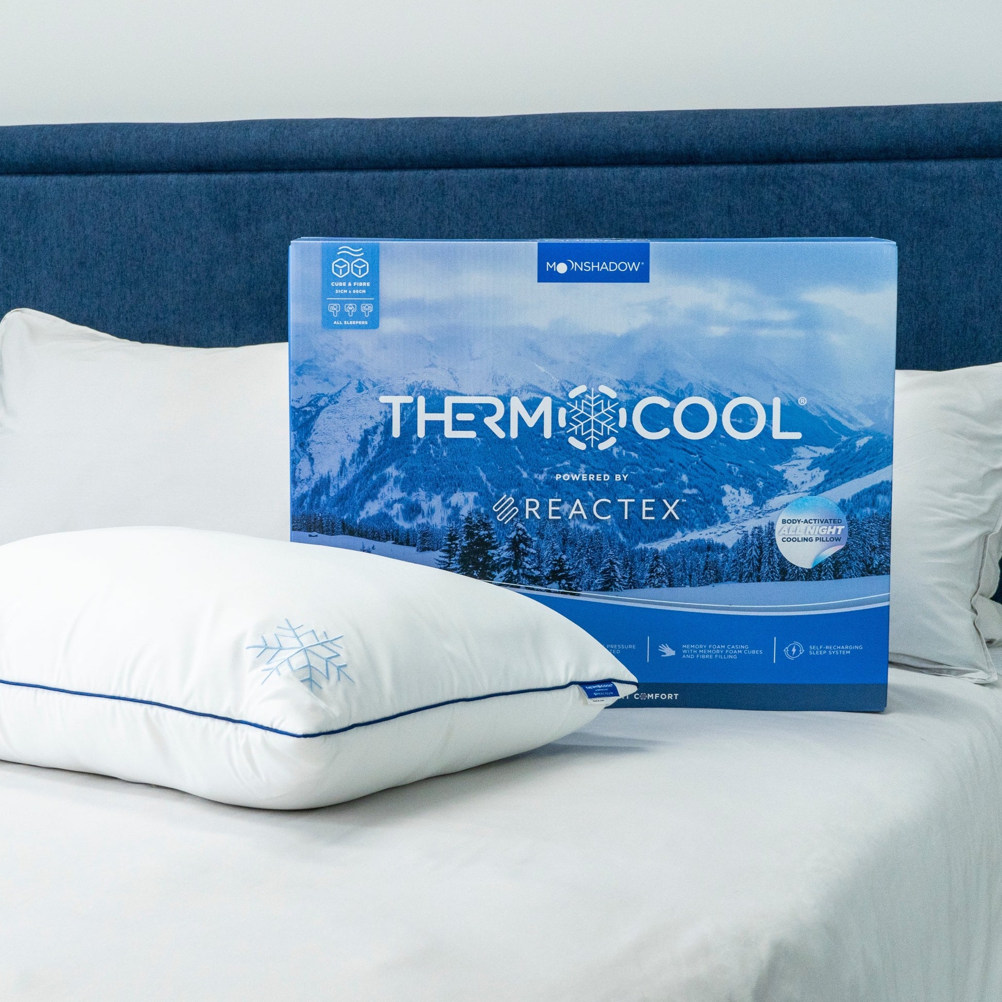 Thermocool® Adjustable Cube Pillow