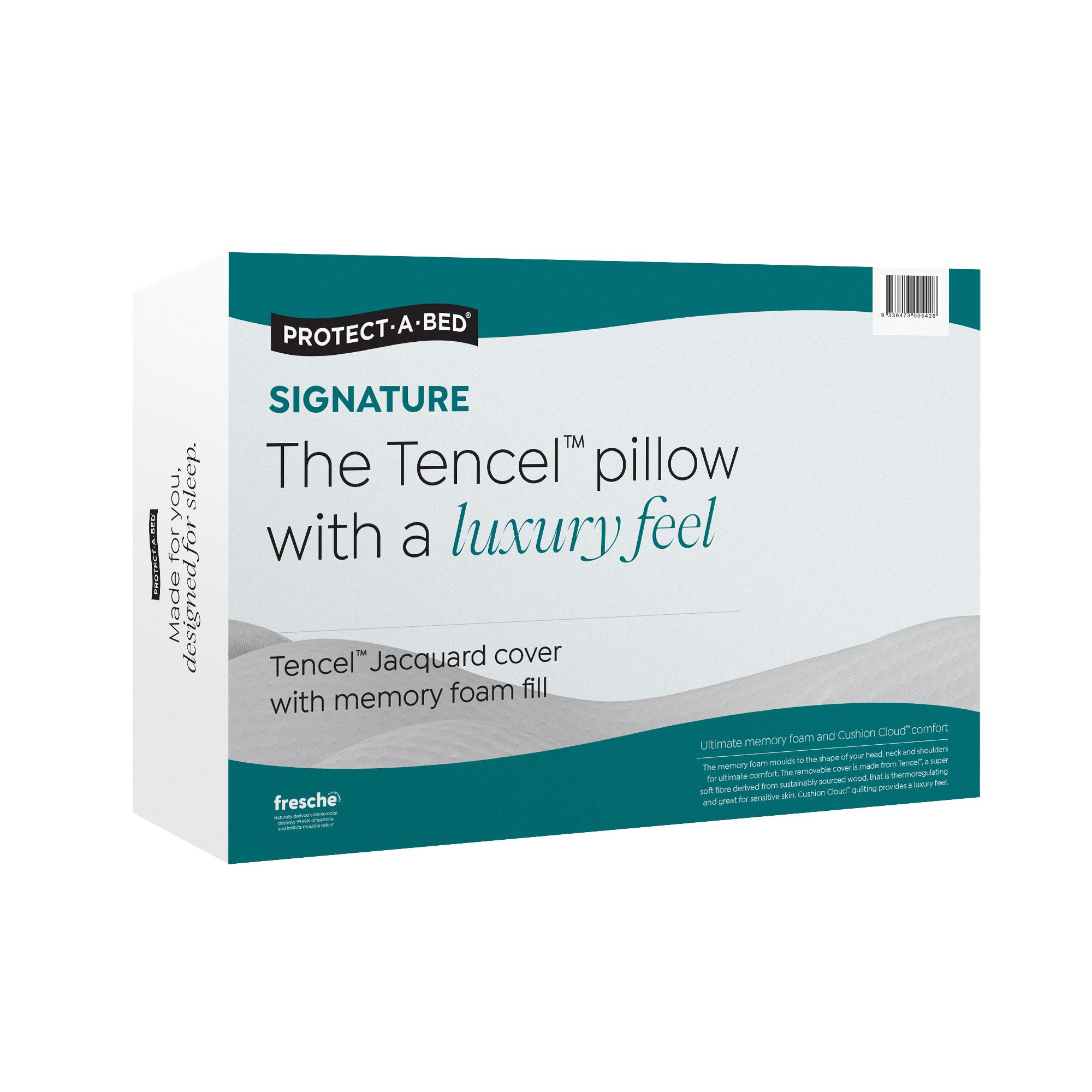 Signature Tencel™ Jacquard Memory Foam Pillows