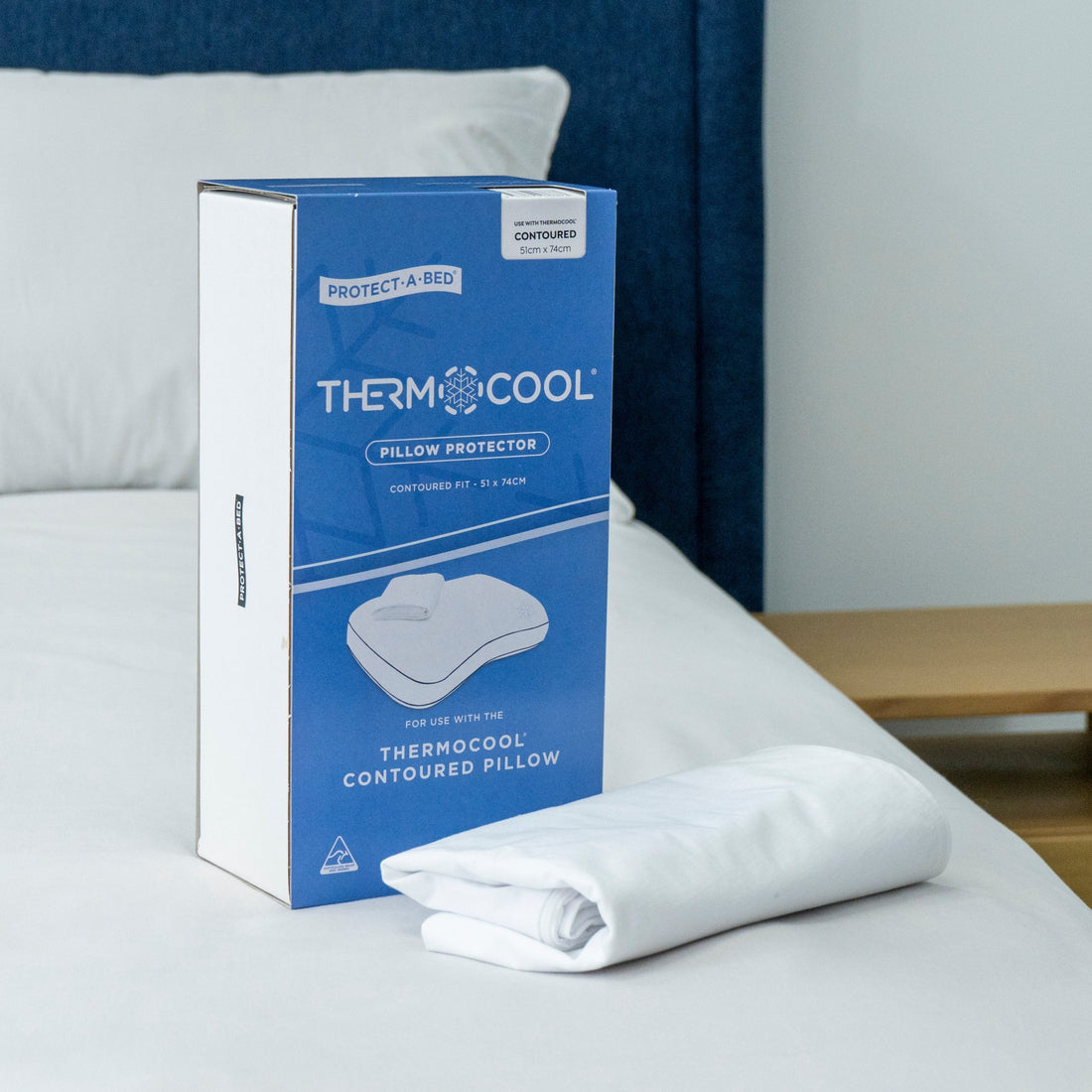 Thermocool® Contoured Waterproof Pillow Protector