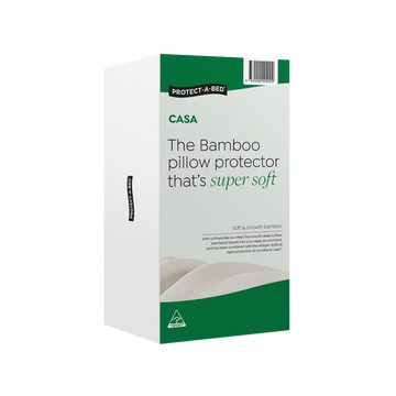 Casa Bamboo Jersey Waterproof Pillow Protector