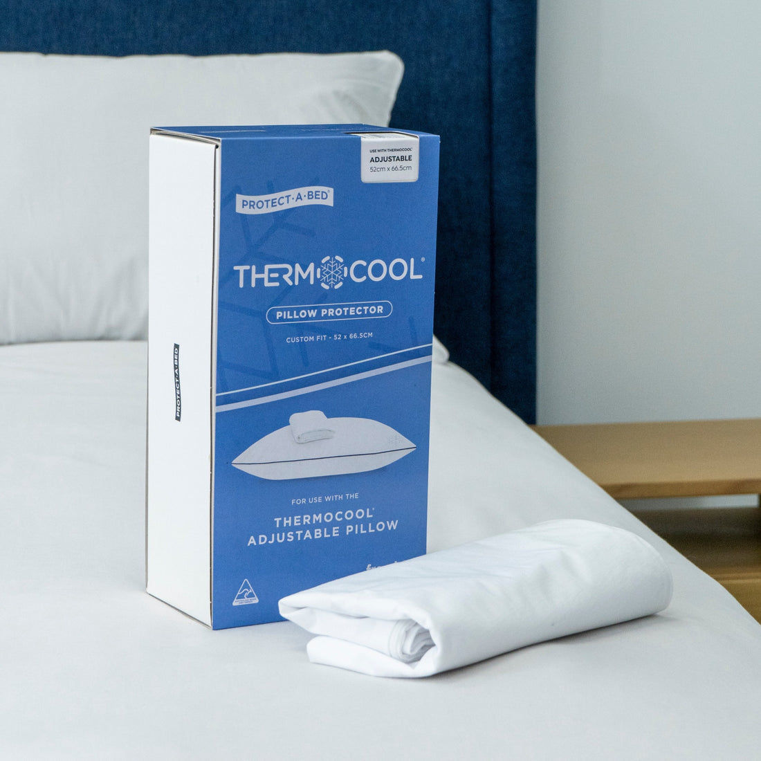 Thermocool® Adjustable Cube Waterproof Pillow Protector