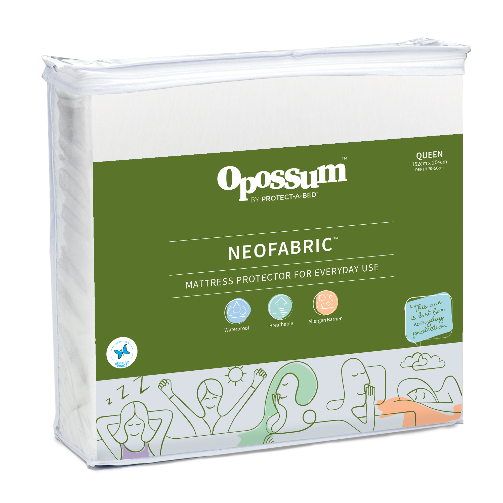 Neofabric™ Fitted Waterproof Mattress Protector
