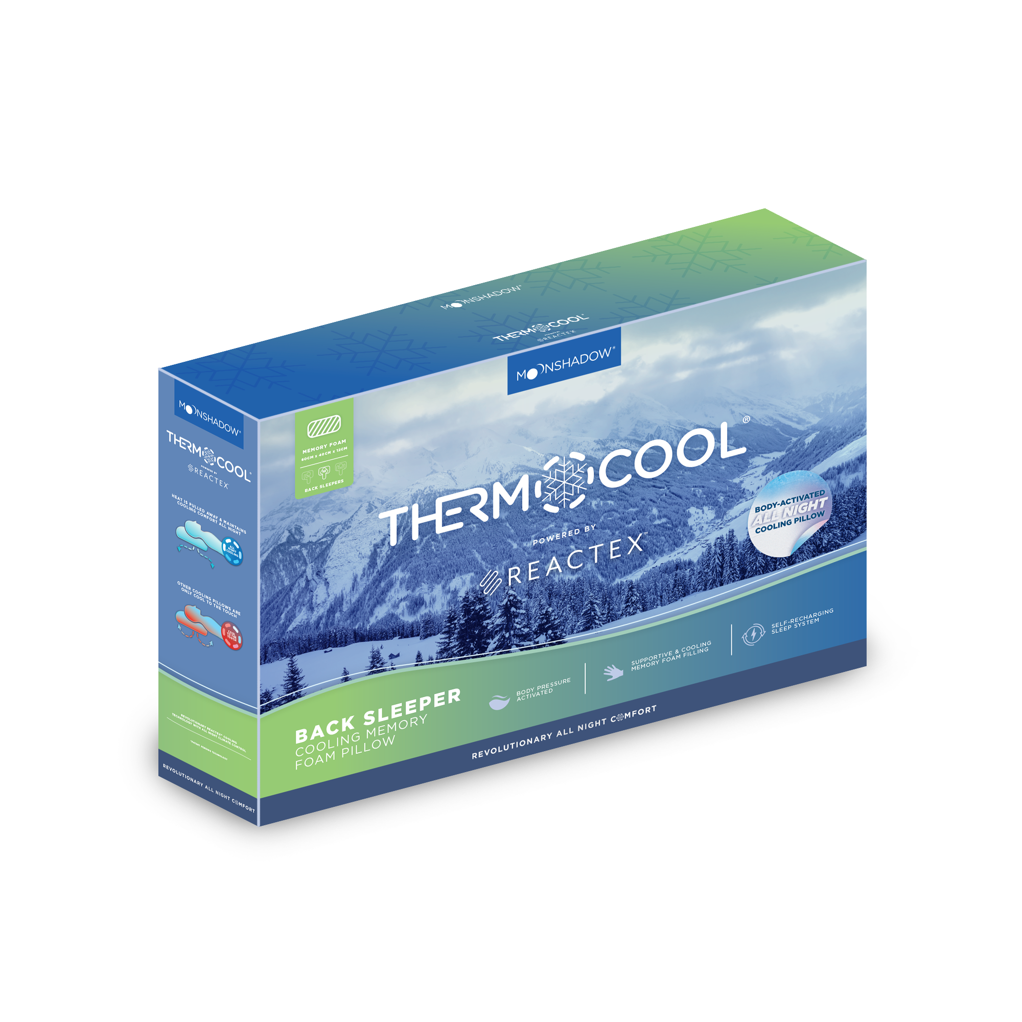 Thermocool® Back Sleeper Pillow