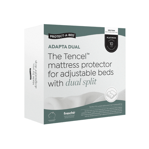 Adapta Dual Tencel™ Jersey Mattress Protectors for Adjustable Beds with a Dual Split
