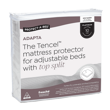 Adapta  Tencel™ Jacquard Mattress Protectors for Adjustable Beds with a Top Split