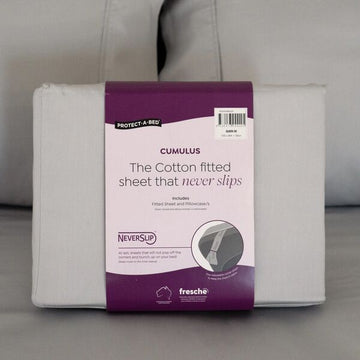 Cumulus Cotton Tailored Neverslip™ Fitted Sheets and Pillowcases