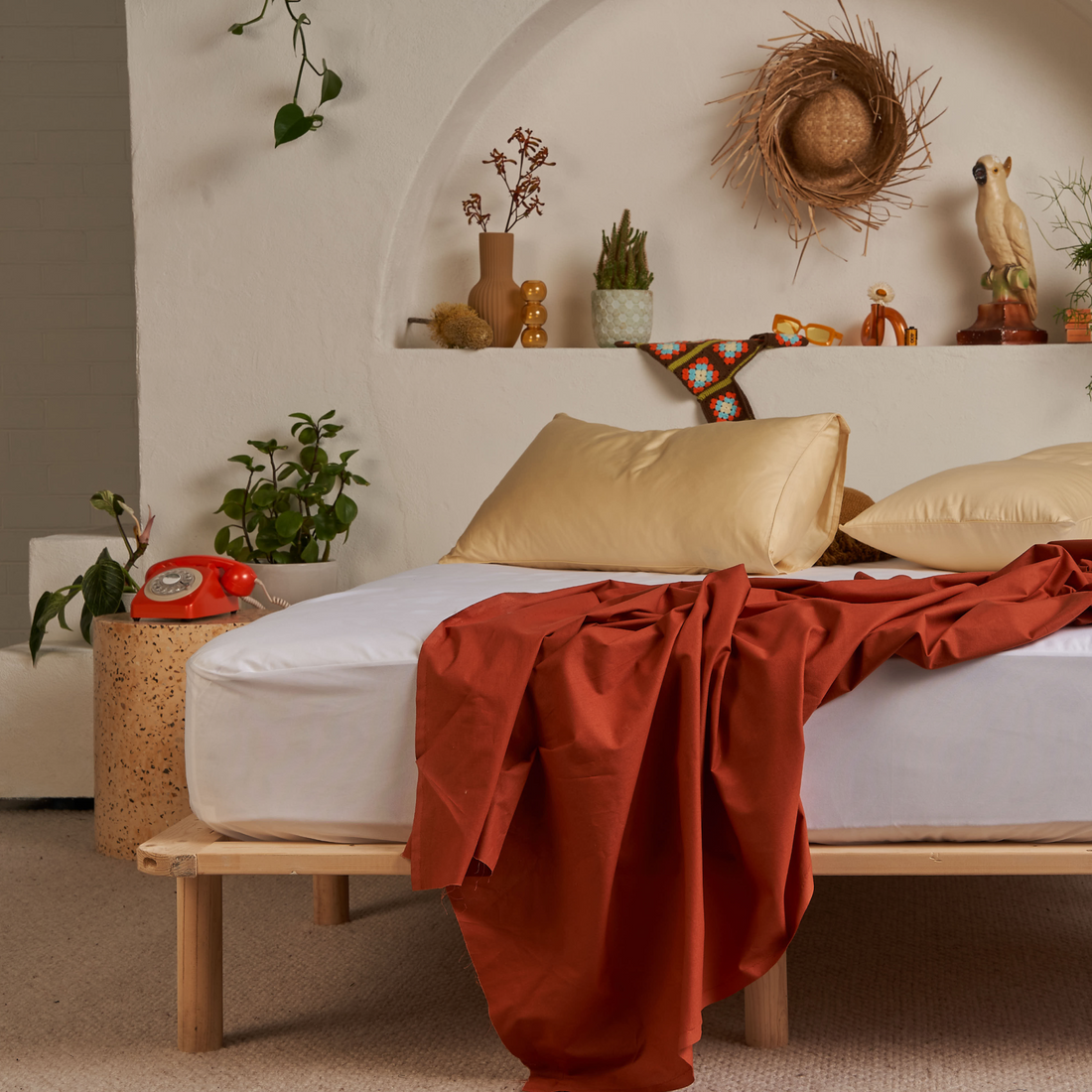 Airley Cotton Jersey Fitted Waterproof Mattress Protector