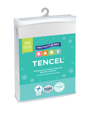 Tencel® Fitted Cot Mattress Protectors