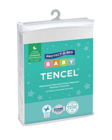 Tencel® Fitted Bassinet Mattress Protectors