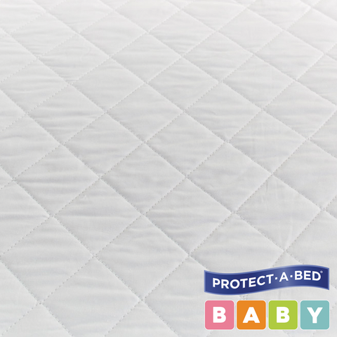 Cotton Quilted Fitted Cot Mattress Protectors